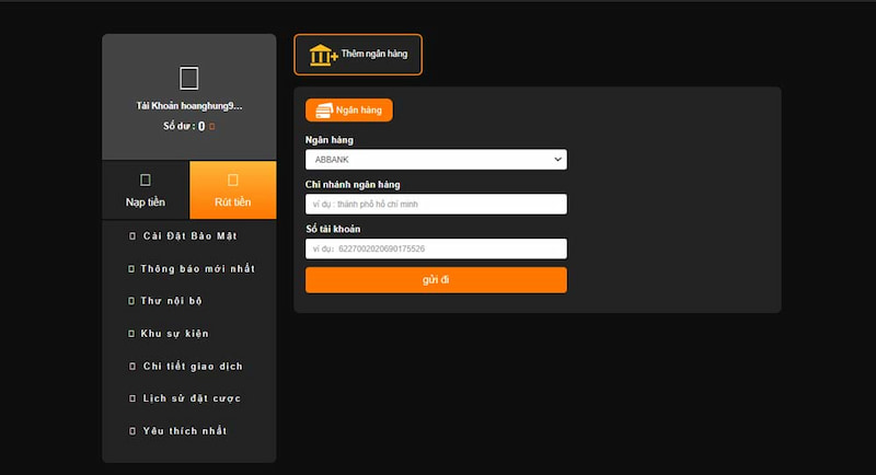 Hướng dẫn bạn chi tiết cách rút tiền Sanclub đơn giản